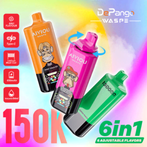 Waspe Aiviou 6in1 150k Puffs Disposable Vape