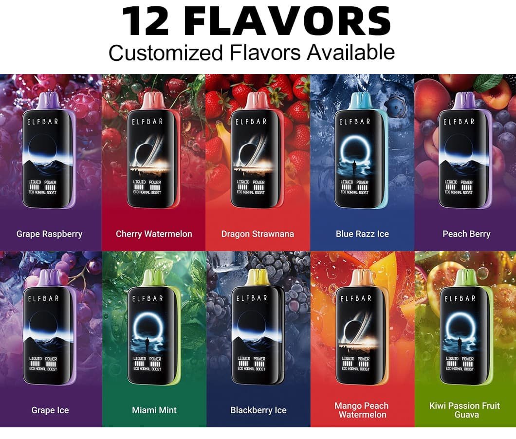 sabores de vape